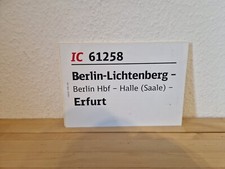 Zuglaufschild 61258 berlin gebraucht kaufen  Leipzig