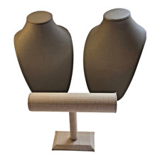 Grey leatherette jewelry for sale  Covington