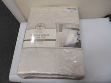crushed velvet king bed for sale  REDHILL