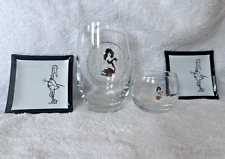 Vintage playboy glassware for sale  Ballwin