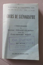 Cours sténographie méthode d'occasion  Saumur