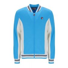 Blusa de beisebol Fila Settanta LM161RN1 vintage 250 - Azul ciano/jardim comprar usado  Enviando para Brazil