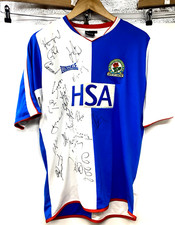 Signed blackburn rovers for sale  LIVERPOOL