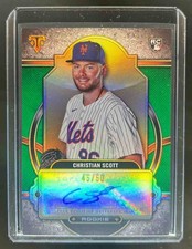 2024 Topps Triple Threads Christian Scott novato controle remoto automático esmeralda #45/50 Mets comprar usado 2024 Topps Triple Threads Christian Scott novato controle remoto automático esmeralda #45/50 Mets comprar usado  Enviando para Brazil
