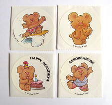 Adesivos vintage de ursinho de pelúcia - Patas/Purr Bear festa de aniversário surf - você escolhe comprar usado  Enviando para Brazil