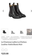 Chameau chelsea cuir for sale  WARRINGTON