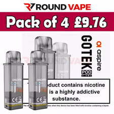 Aspire gotek replacement for sale  BOLTON
