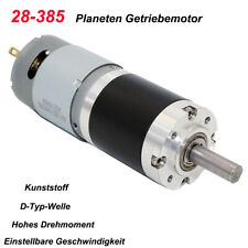 Usado, 28-385 Planeten Getriebemotor DC 24V Metall Getriebe Umkehrbar 15RPM-1324RPM comprar usado  Enviando para Brazil
