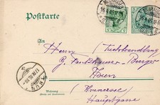 Germania cartolina postale usato  Benevento