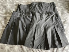 Girls pleated grey for sale  DUDLEY