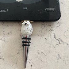 Glass owl wine for sale  MACCLESFIELD