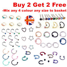Nose ring eyebrow for sale  MANCHESTER