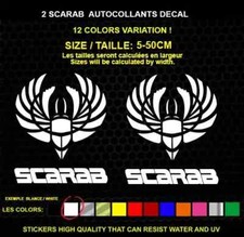 Scarab autocollant véritable d'occasion  Argenteuil