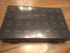 Pill box slots for sale  HEBBURN