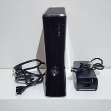 Console Xbox 360 S substituição preto com disco rígido de 320 GB e cabo de alimentação testado comprar usado  Enviando para Brazil