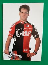 Usado, CYCLISME carte cycliste MICHEL VANHAECKE équipe LOTTO Vetta Caloi 1994 comprar usado  Enviando para Brazil
