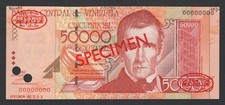 Venezuela 50000 bolivares usato  Spedire a Italy