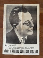 poster comunista usato  San Lazzaro di Savena