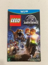 LEGO JURASSIC WORLD - NINTENDO WII U - MANUAL DE INSTRUÇÕES comprar usado  Enviando para Brazil