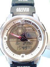 Vintage CASIO AQF-102W (4738), Cronógrafo, Termômetro, Relógio Analógico/Digital comprar usado  Enviando para Brazil