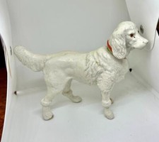 Pug Bulldog Francês Carrinho de Cachorro Recipiente de Doces Alemanha Antigo 1910 Natal, usado comprar usado  Enviando para Brazil