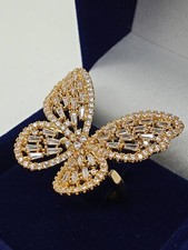 Anello donna farfalla usato  Zinasco
