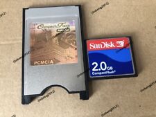 SANDISK 2GB Compact Flash +ATA cartão de PC adaptador PCMCIA máquinas JANOME comprar usado  Enviando para Brazil