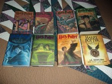 HARRY POTTER Complete 8-Hardcover Book Series (original publications) comprar usado  Enviando para Brazil