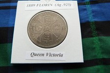 1889 florin queen for sale  WIMBORNE