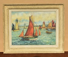 Braun peinture huile d'occasion  Rennes