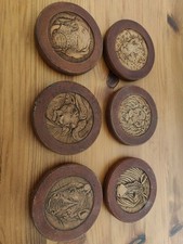Piece coaster set for sale  THIRSK