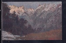 Cartolina pittore marchioro usato  Italia