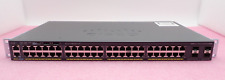 Switch Empilhável Gerenciado Cisco Catalyst WS-C2960X-48TS-L 48x 1GE RJ45 4x SFP comprar usado  Enviando para Brazil