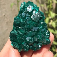 Amostra mineral de cristal aglomerado de pedras preciosas verde erandina natural 40G comprar usado  Enviando para Brazil