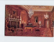 Cartão postal The Cedar Room Warwick Castle Warwick Inglaterra comprar usado  Enviando para Brazil
