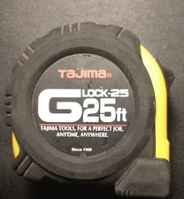 Cinta métrica Tajima G-LOCK 25 pies - Herramienta de construcción de alta resistencia segunda mano  Embacar hacia Mexico