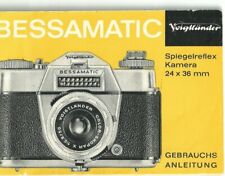 Bessamatic voigtlander librett usato  Bologna