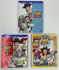 Disney Pixar Toy Story Special Edition Blu-Ray DVD 1 2 3 W/ Slipcover Fast Ship comprar usado  Enviando para Brazil
