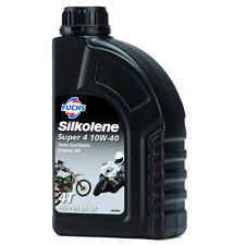 Usado, Óleo de motocicleta Silkolene Super 4 SAE 10W-40 4 tempos 4T 10W40 2 x 1 litro 2L comprar usado  Enviando para Brazil