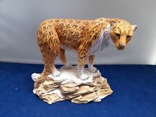 Leopard figurine ornament for sale  HOLSWORTHY