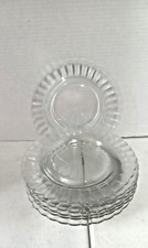 Pratos de sobremesa de vidro vintage Duralex feitos na França borda com babados 8" conjunto de 8 comprar usado  Enviando para Brazil