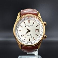 Relógio masculino de quartzo FREDERIQUE CONSTANT World Timer FC-255 x 6B4/5/6 comprar usado  Enviando para Brazil