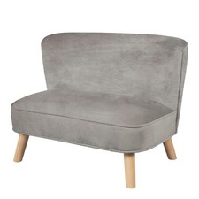 B-Ware roba Kindersofa „Lil Sofa“, bequeme Kindercouch, stabile Holzfüße, Samtst gebraucht kaufen  Schwalmstadt