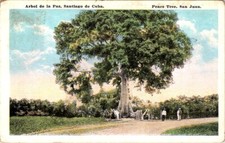 Usado, Cartão postal Peace Tree, Santiago, Cuba comprar usado  Enviando para Brazil
