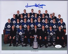 Autographed dave keon d'occasion  Expédié en Belgium