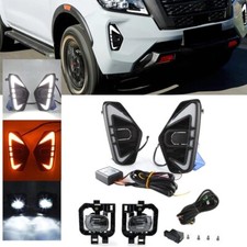 Usado, 2x Luz de neblina LED DRL lâmpada de seta para Nissan Navara NP300 Frontier 2020-2022 comprar usado  Enviando para Brazil