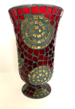 Mosaic vase tall for sale  Indio