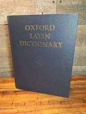 Oxford latin dictionary for sale  Muskegon