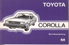 Toyota corolla bedienungsanlei gebraucht kaufen  Padenstedt
