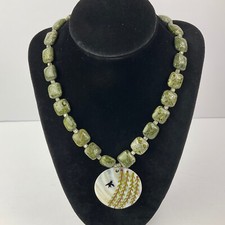 Green jasper beaded for sale  Midland